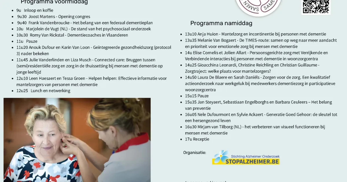 congres 18 september alzheimer